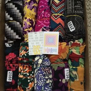 10 Pair Assorted Leggings from LulaRoe - OS